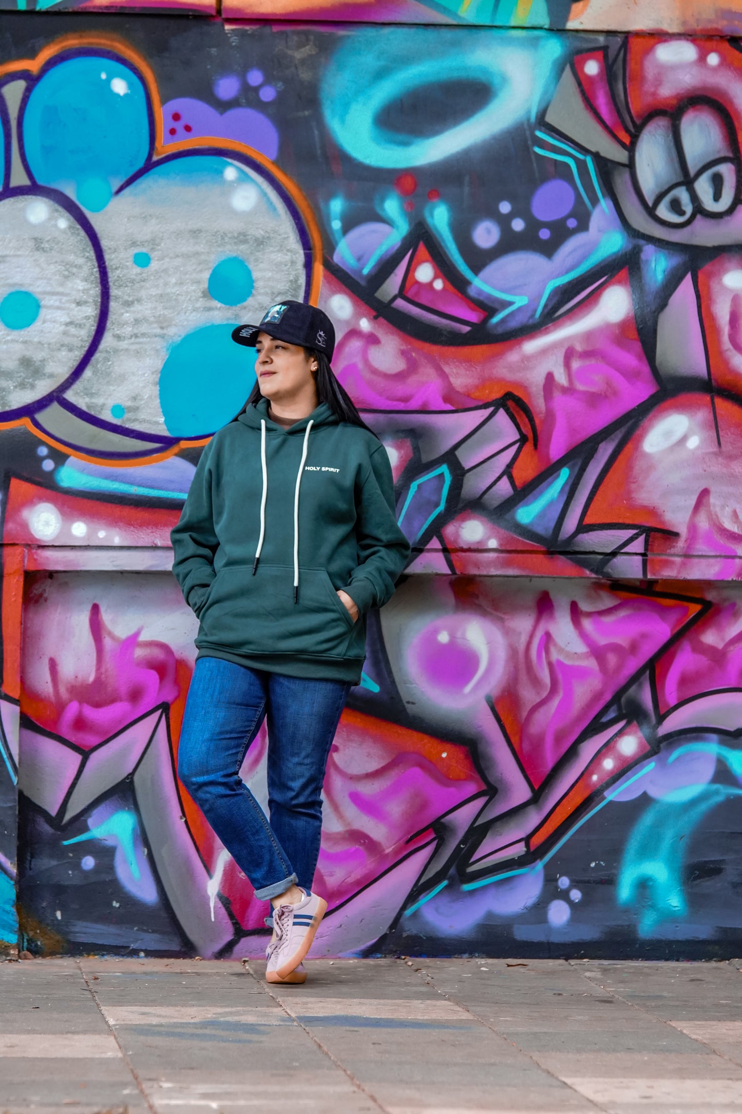 Hoodie Oversize Ref. HOLY SPIRIT (Zac. 4:6)