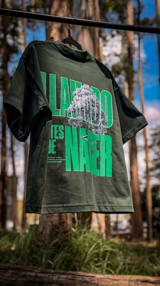 Camiseta Oversize Ref. LLAMADO ANTES DE NACER