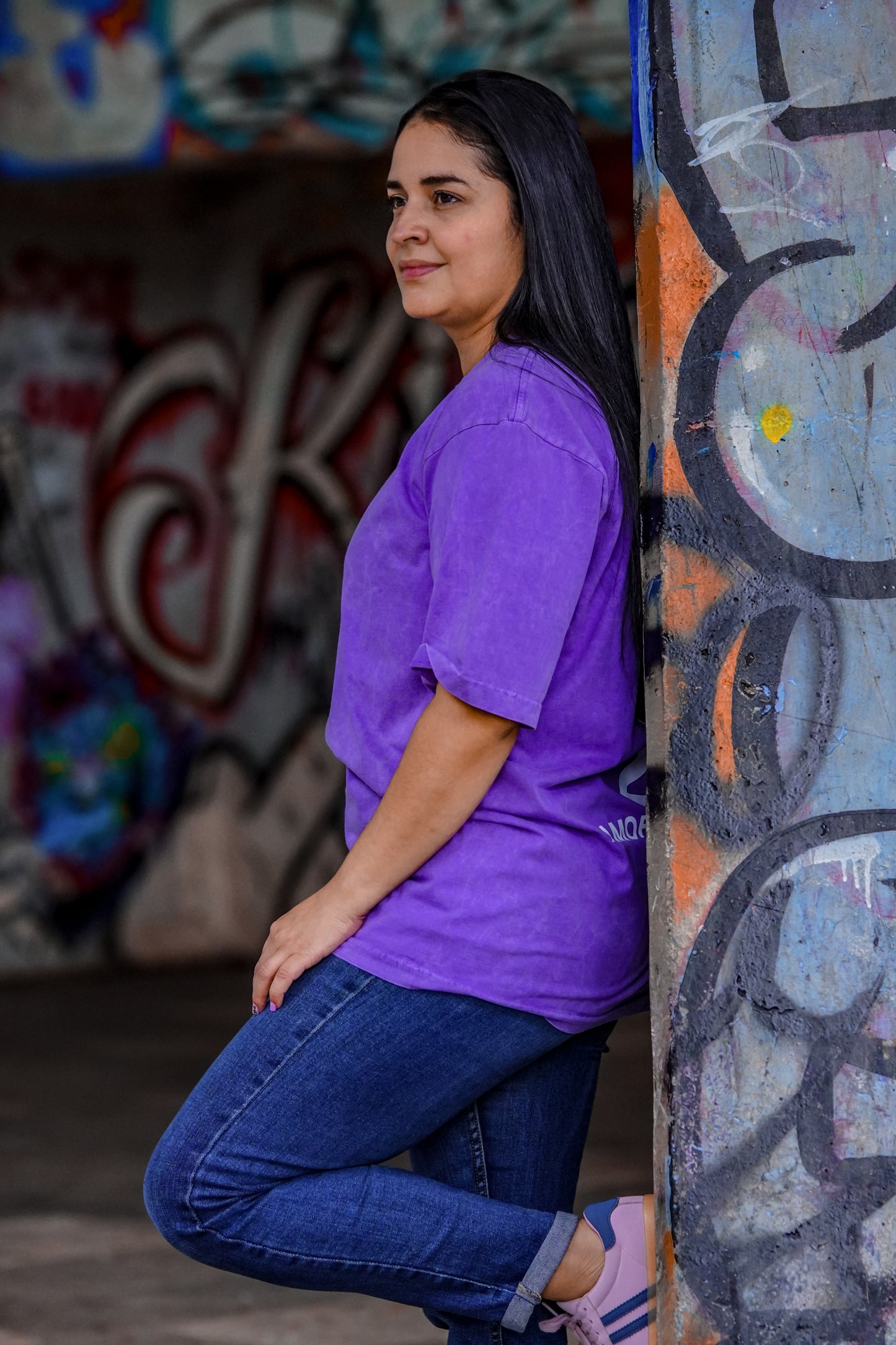 Camiseta Oversize Ref. AMOR · GOZO · PAZ