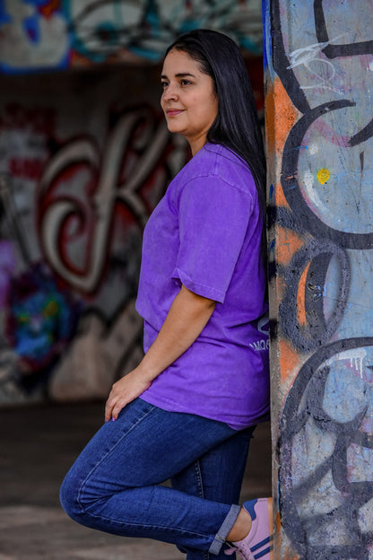 Camiseta Oversize Ref. AMOR · GOZO · PAZ