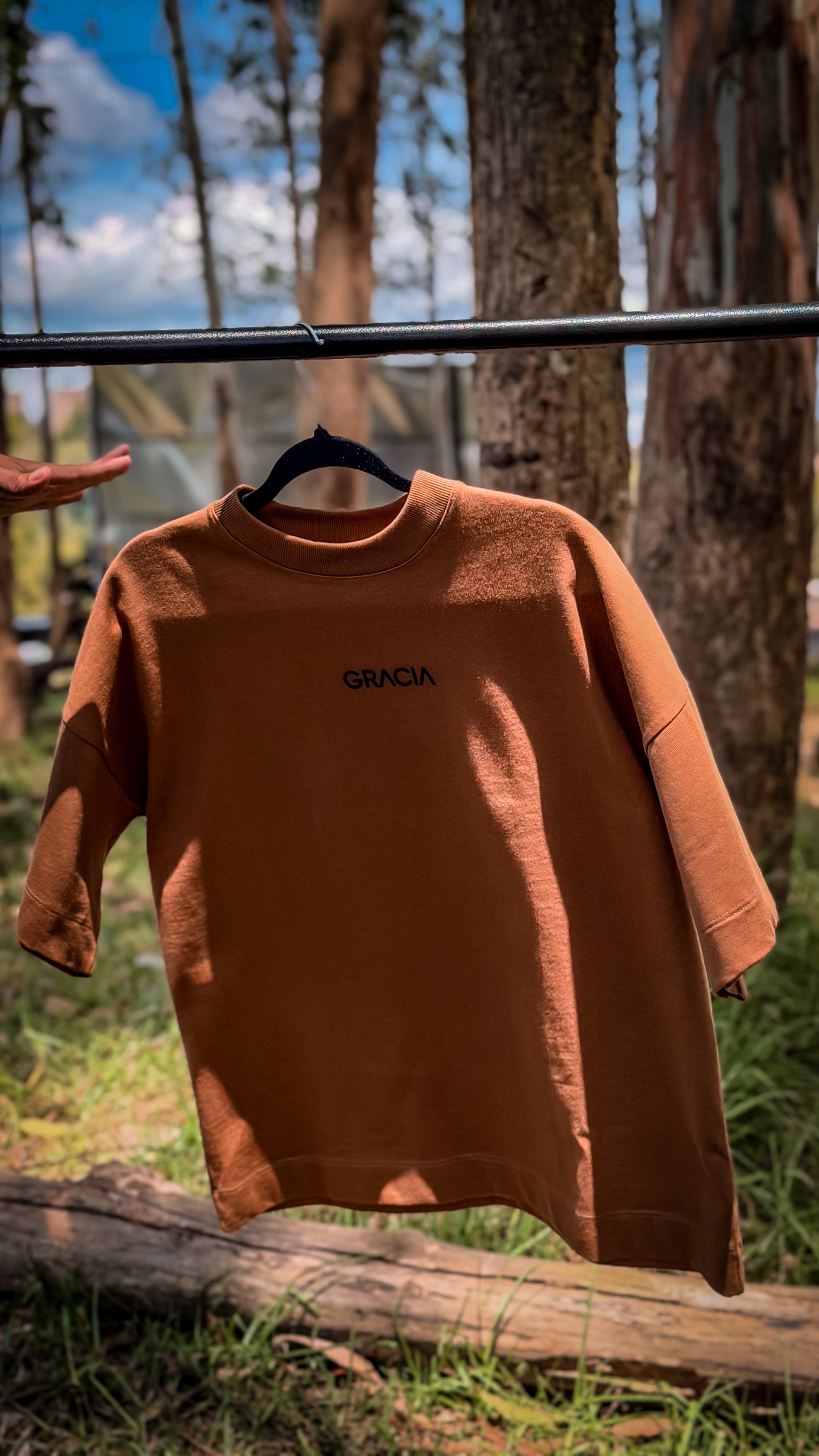 Camiseta Oversize Ref. NACIMOS PARA DEJAR HUELLA