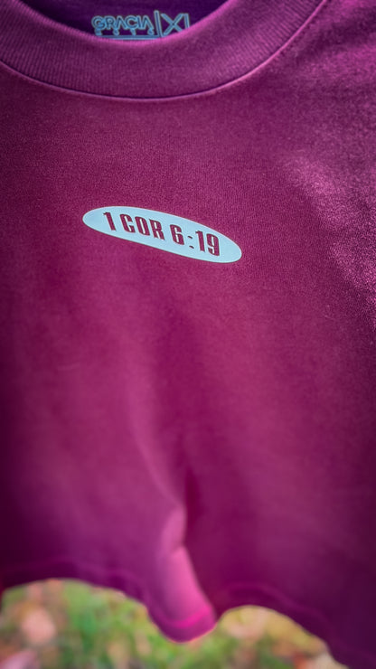 Camiseta Oversize Ref. SU PRESENCIA HABITA EN MÍ