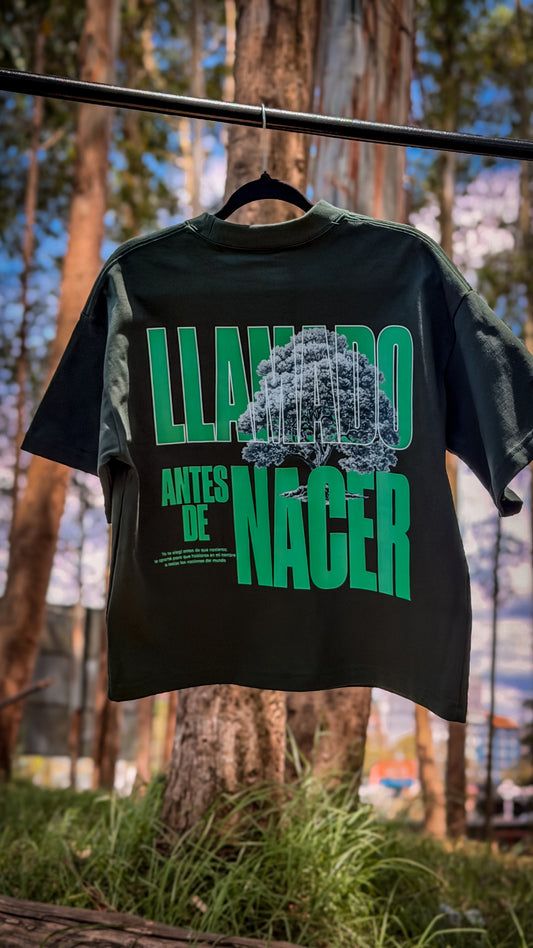Camiseta Oversize Ref. LLAMADO ANTES DE NACER