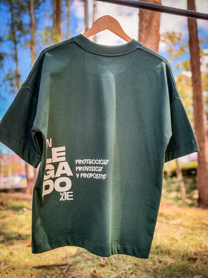 Camiseta Oversize Ref. UN LEGADO DE PROTECCIÓN, PROVISIÓN Y PROPÓSITO
