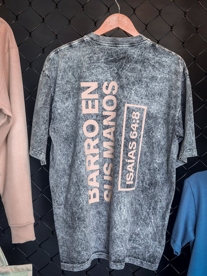 Camiseta Oversize Ref. BARRO EN SUS MANOS