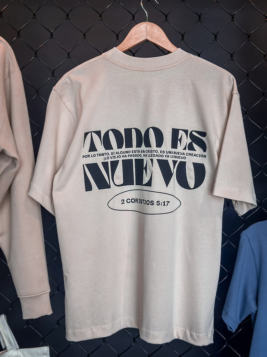 Camiseta Oversize Ref. TODO ES NUEVO