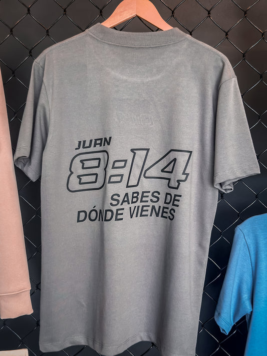 Camiseta Regular Ref. SABES DE DÓNDE VIENES